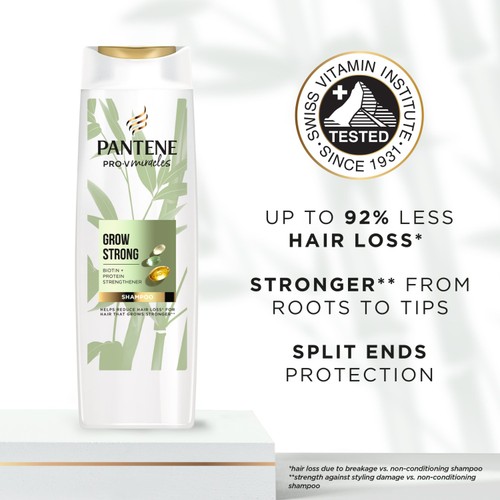 Pantene Pro-V Miracles Grow Strong Shampoo 400ml thumbnail 3