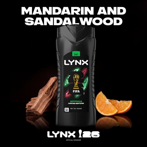 Lynx Africa Shower Gel 500ml thumbnail 3