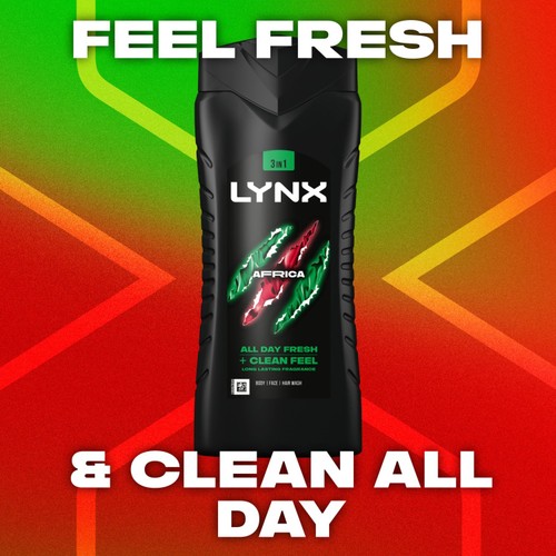 Lynx Africa Shower Gel 500ml thumbnail 6
