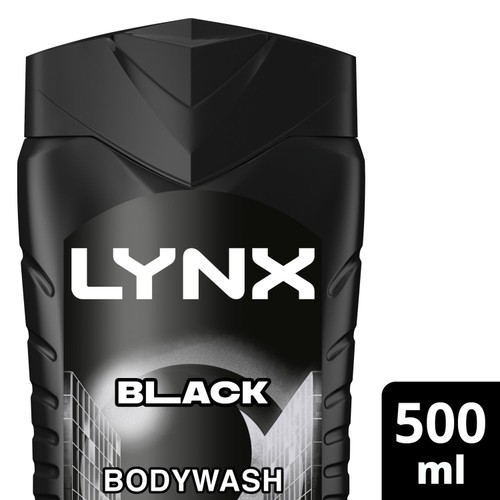 Lynx Black Shower Gel 500ml