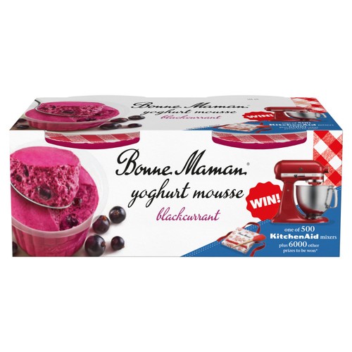 Bonne Maman Blackcurrant Mousse Dessert