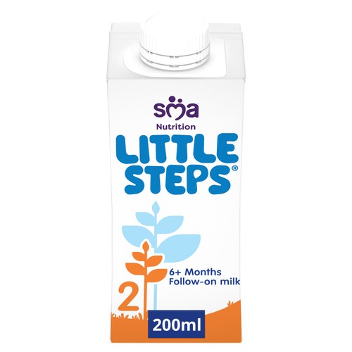 LITTLE STEPS Follow-On Baby Milk 6 Mth+ Ready-To-Use Formula Milk 200ml thumbnail 3