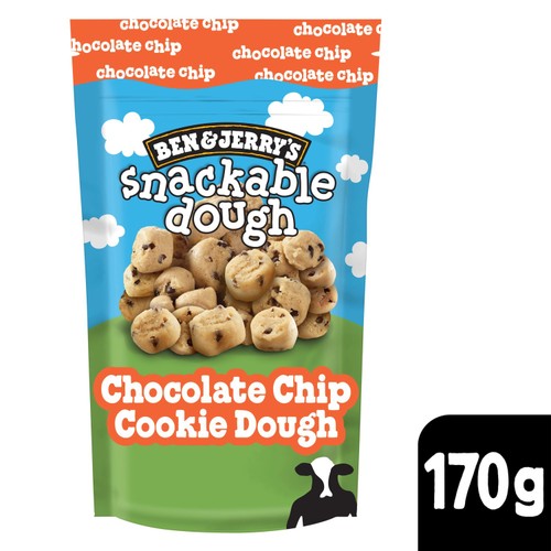 Ben & Jerry's Chocolate Chip Cookie Dough Ice Cream Frozen Chunks 170g