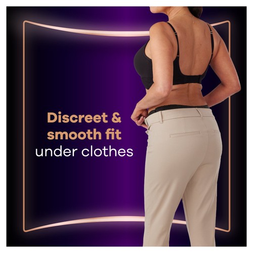 Always Discreet Boutique Incontinence Pants Plus Large Black 8 pack thumbnail 5
