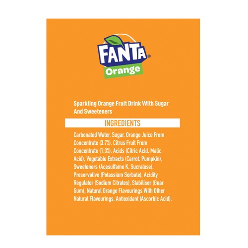 Fanta Orange 18 x 330ml thumbnail 2