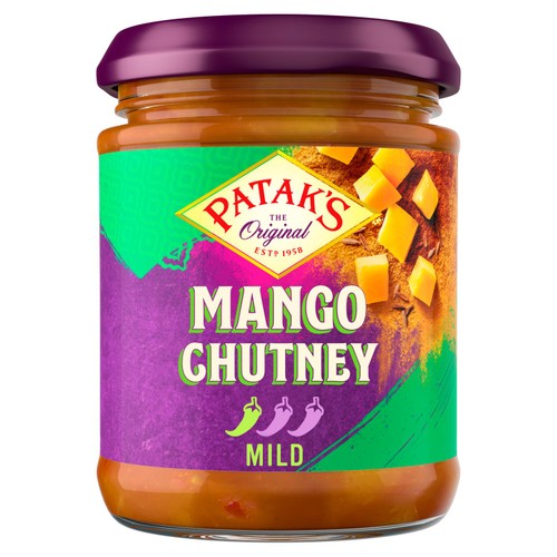 Patak's Authentic Mango Chutney Mild Spice 210g
