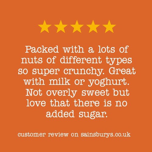 Dorset Cereals Gloriously Nutty Muesli No Added Sugar Breakfast Cereal 500g thumbnail 3