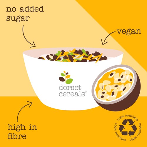 Dorset Cereals Gloriously Nutty Muesli No Added Sugar Breakfast Cereal 500g thumbnail 5