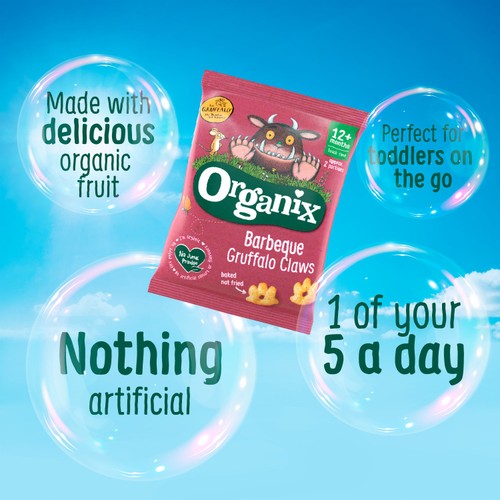 Organix Barbecue Gruffalo Claws 12 Months + thumbnail 6