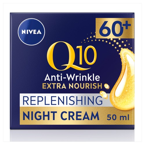 NIVEA Q10 Power Anti-Wrinkle 60+ Night Cream