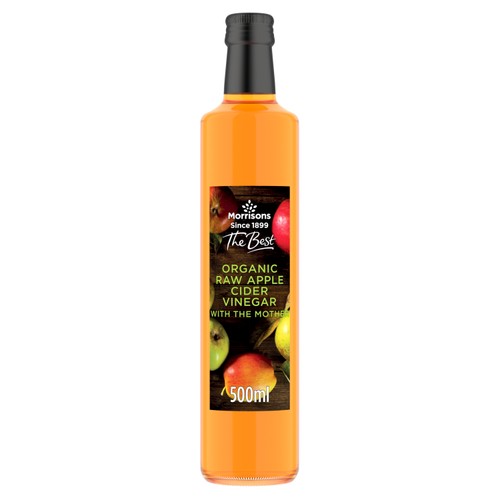 Morrisons The Best Organic Raw Apple Cider Vinegar 500ml