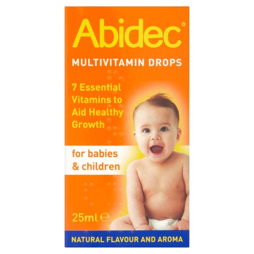 Abidec Kid and Baby Multivitamin Drops - Suitable from Birth thumbnail 2
