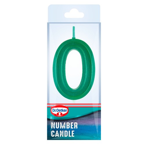 Dr. Oetker Number 0 Candle thumbnail 3