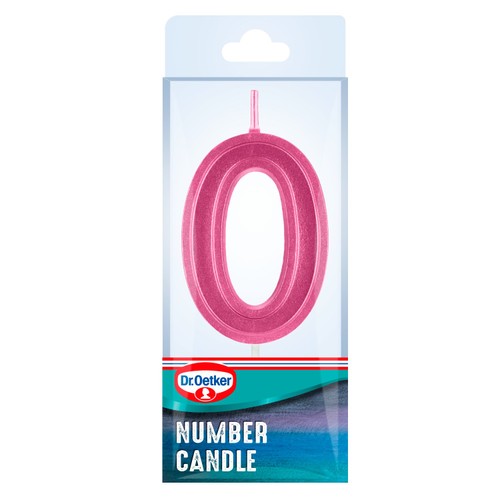 Dr. Oetker Number 0 Candle thumbnail 4