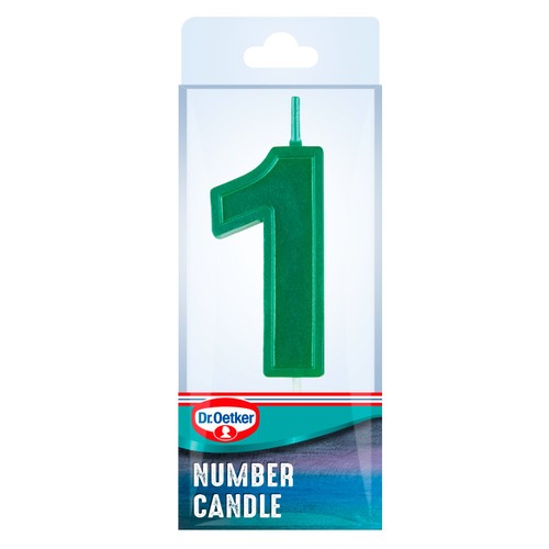 Dr. Oetker Number 1 Candle thumbnail 4