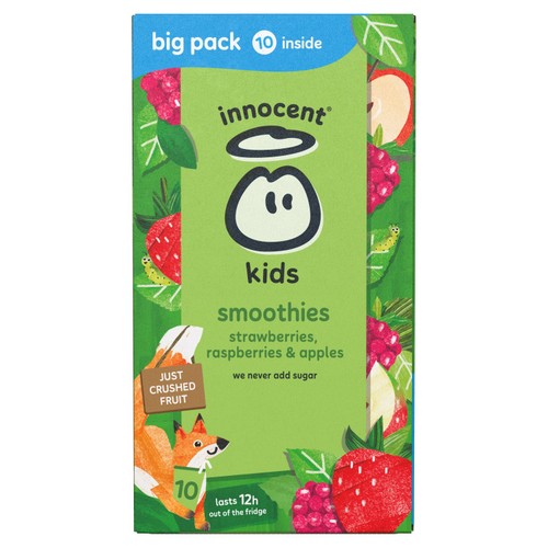 Innocent Smoothies Kids Strawberries, Raspberries & Apples thumbnail 2