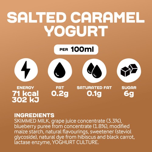 Arla Protein Salted Caramel Yogurt 200g thumbnail 4