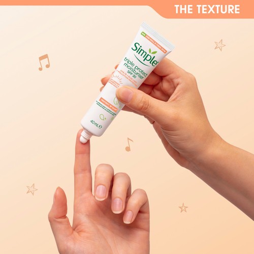 Simple Triple Protect Moisturiser Spf 30 Protect 'N' Glow 40ml thumbnail 2
