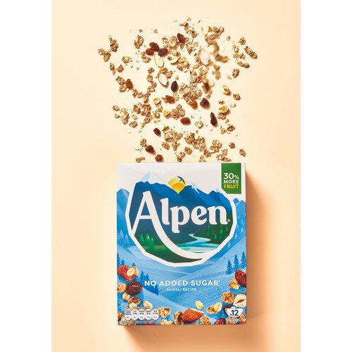 Alpen No Added Sugar Muesli Breakfast Cereal 550g thumbnail 5