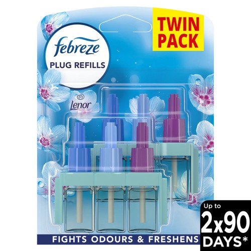 Febreze 3Volution Air Freshener Spring Awakening Plug In Refills Twin Pack