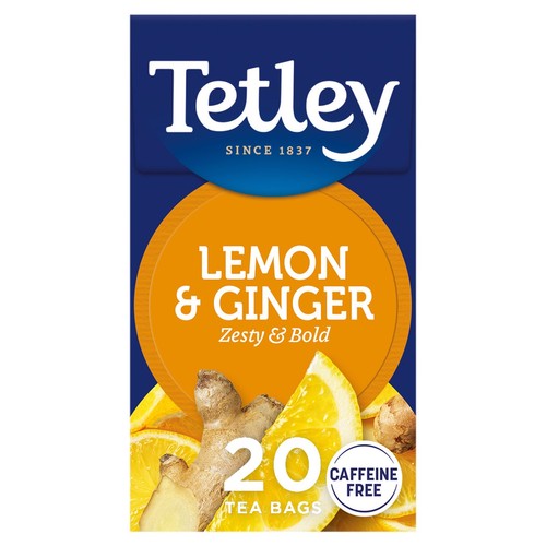 Tetley Lemon & Ginger Tea Bags