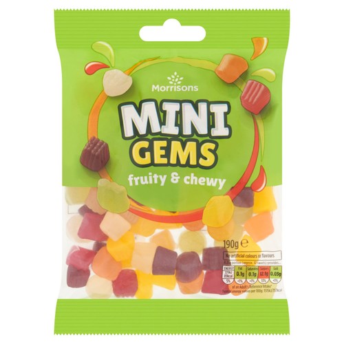Morrisons Mini Gems 190g