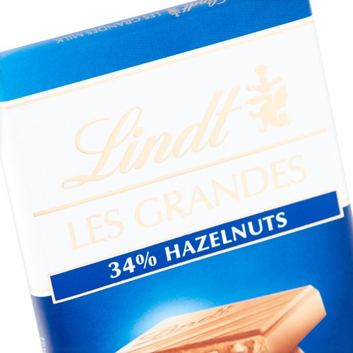 Lindt Les Grandes Milk Chocolate Hazelnut Bar 150g thumbnail 3