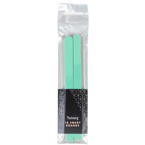 Nutmeg Emery Boards 10 Pack