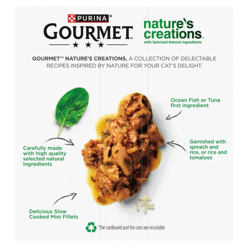 Gourmet Nature's Creations Fish Wet Cat Food thumbnail 4