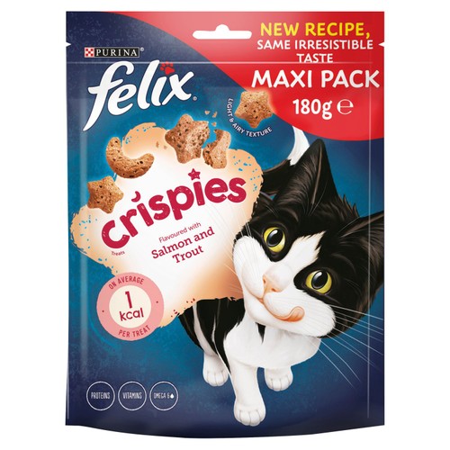 Felix Crispies Cat Treats Salmon & Trout thumbnail 2