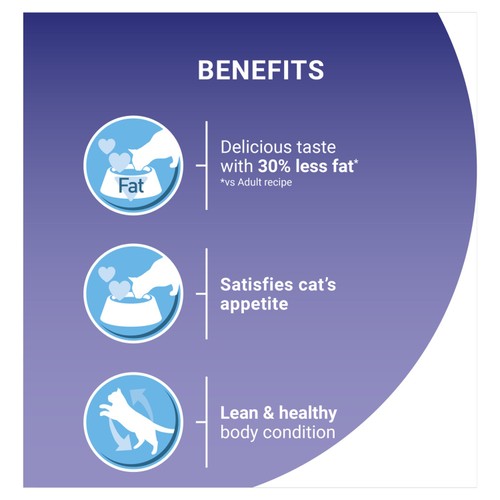 Purina ONE Light Dry Cat Food Rich in Chicken 750g thumbnail 4