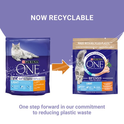 Purina ONE Light Dry Cat Food Rich in Chicken 750g thumbnail 6