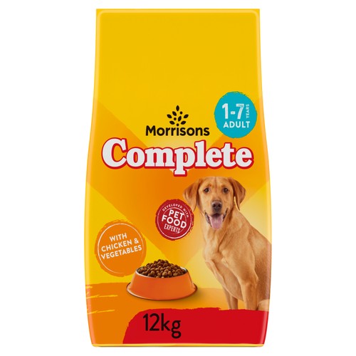 Morrisons Complete Dog Food Chicken
