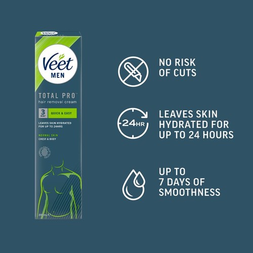 Veet Men Hair Removal Cream thumbnail 2