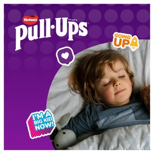 Huggies Pull-Ups Unisex Night Time Training Nappy Pants, Size 6 thumbnail 3