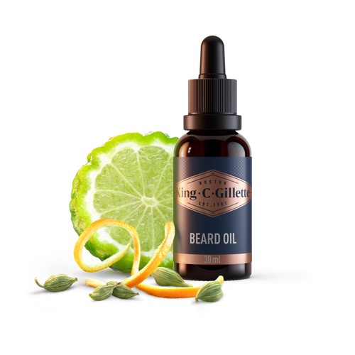 King C Gillette Beard Oil thumbnail 2