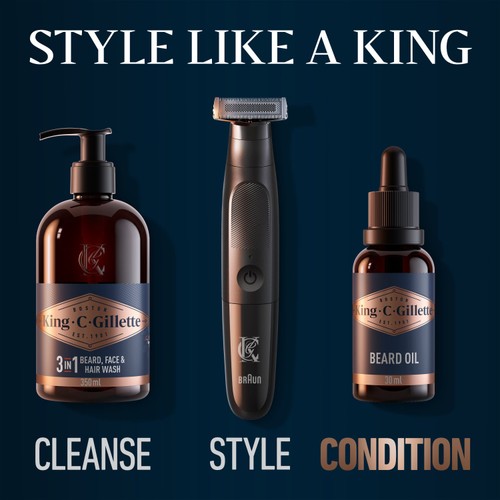 King C Gillette Beard Oil thumbnail 5