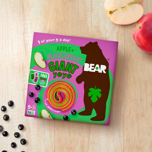 Bear Fruit Giant Blackcurrant & Apple Multipack thumbnail 3