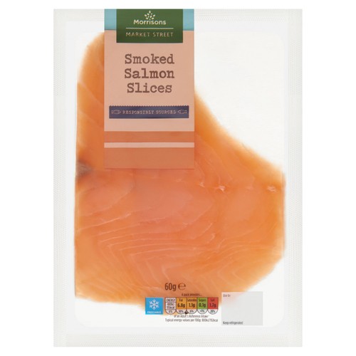 Morrisons Ready To Eat Smoked Salmon Slices