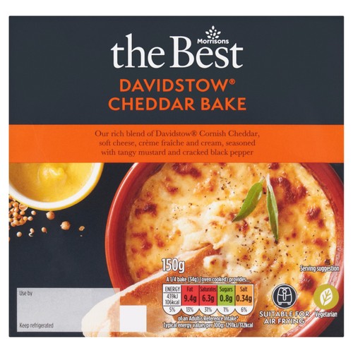 Morrisons The Best Davidstow Cheddar Bake    150g