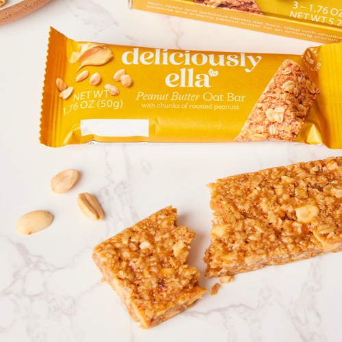 Deliciously Ella Baked Oat Bar Peanut Butter thumbnail 2