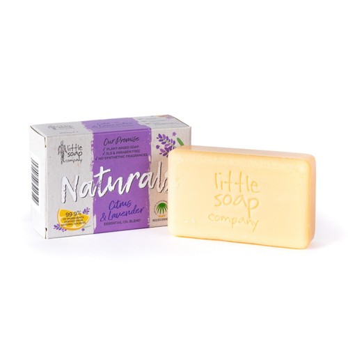 Little Soap Company Naturals Citrus & Lavender Soap Bar thumbnail 2