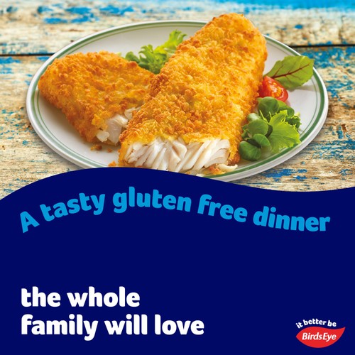Birds Eye 2 Breaded Gluten Free Fish Fillets 250g thumbnail 3