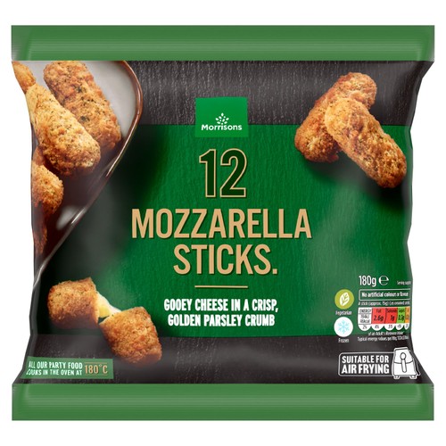Morrisons 12 Mozzarella Sticks