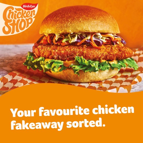 Birds Eye Chicken Shop 2 Sizzler Breaded Chicken Fillet Burgers 227g thumbnail 2