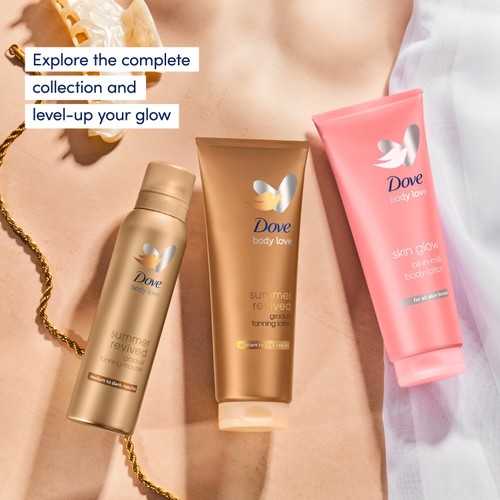 Dove Gradual Self Tan Body Mousse Fair To Medium 150ml thumbnail 2
