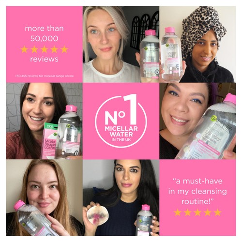 Garnier Micellar Rose Water Cleanse & Glow thumbnail 3