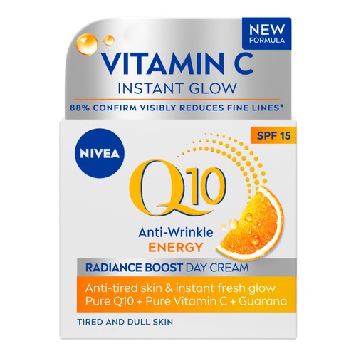 NIVEA Q10 Energy Vitamin C Healthy Glow Day Cream SPF 15