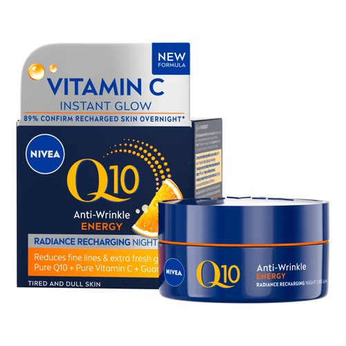 NIVEA Q10 Energy Vitamin C Recharging Night Cream  thumbnail 2