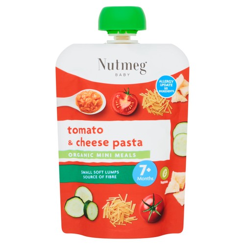 Nutmeg Tomato & Cheese Pasta 7M+